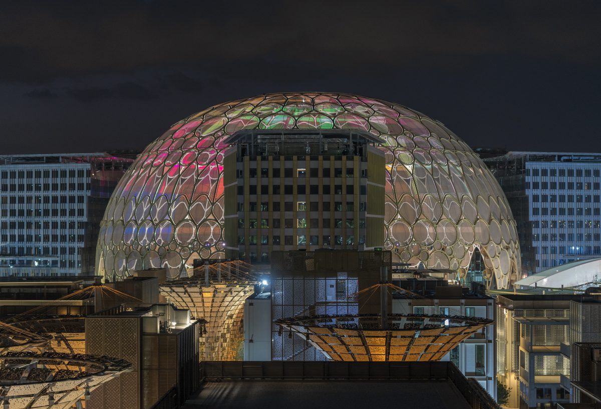 The Al Wasl plaza at Expo 2020 Dubai